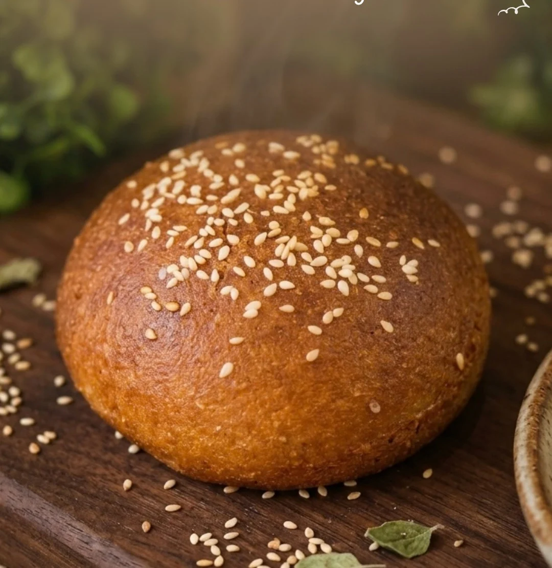 Pão de Hambúrguer da Célia Bakery, imagem oficial da marca