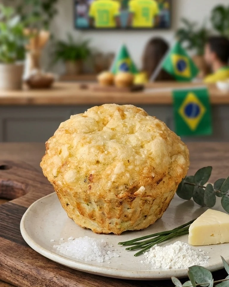 Muffin de Brócolis da Célia Bakery, imagem oficial da marca